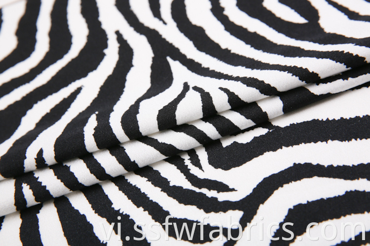 Zebra Stripes Fabric Printing Service